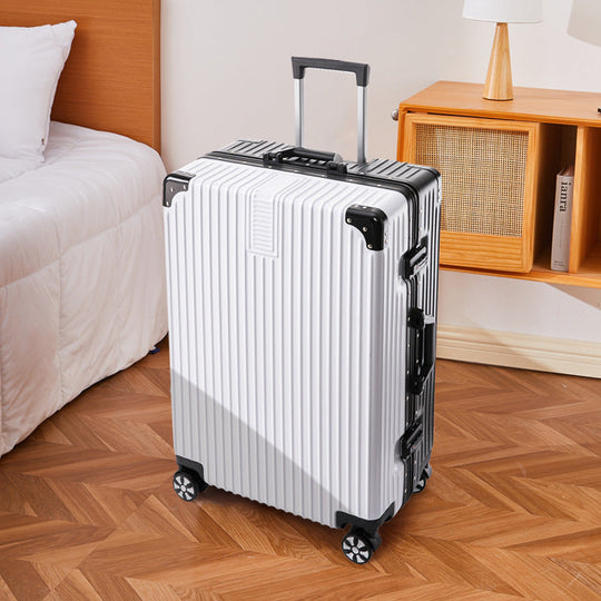 Unisex Matkalaukku Monisuuntaisilla Pyörillä Iskunkestävä 360° Liikkuvuus 32