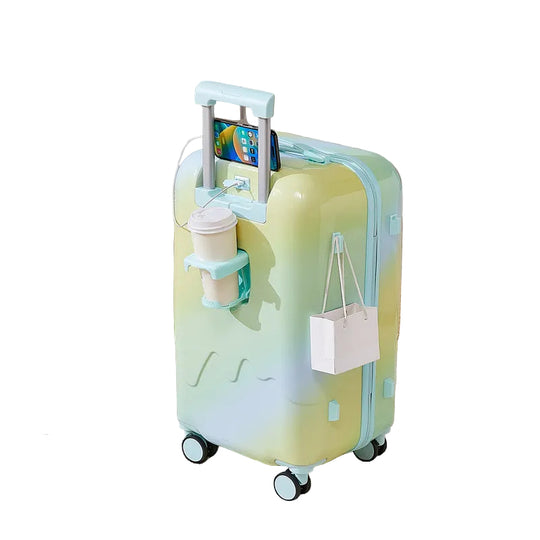 Unisex Matkalaukku Smart Storage Spinner 0