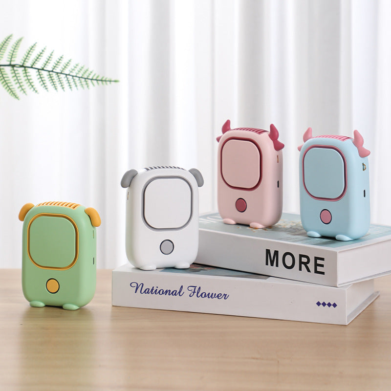 Unisex Mini USB-tuuletin Lehmänmuotoinen Kannettava 1