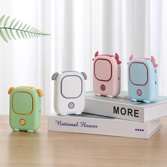 Unisex Mini USB-tuuletin Lehmänmuotoinen Kannettava 1