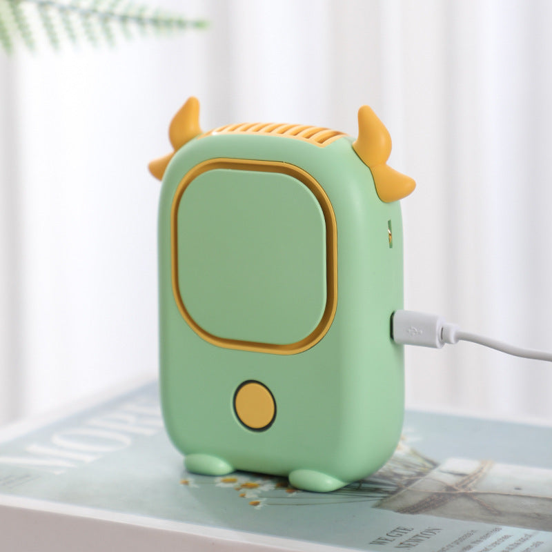 Unisex Mini USB-tuuletin Lehmänmuotoinen Kannettava 3
