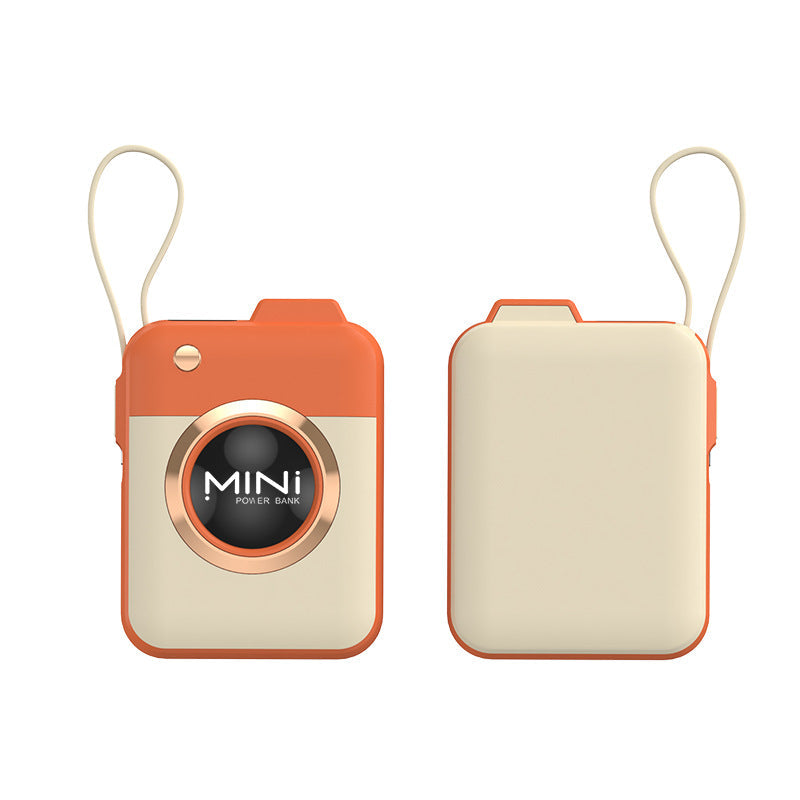 Unisex Mini Virtapankki Kätevällä Kantohihnalla 0