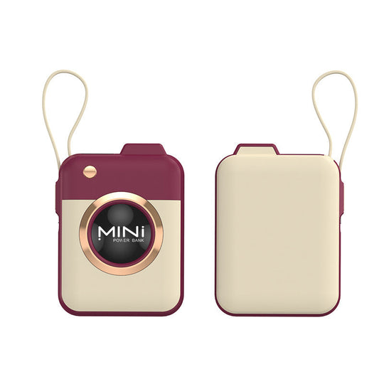 Unisex Mini Virtapankki Kätevällä Kantohihnalla 5