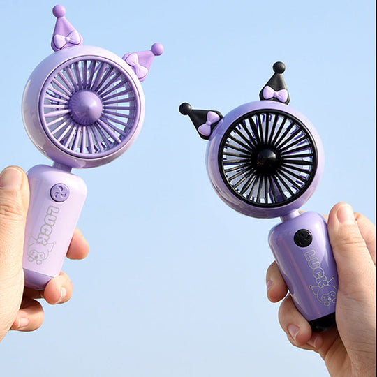 Unisex Minikäsituuletin USB-ladattava Taitettava Jalustalla 2