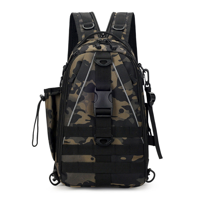Unisex Monitaskuinen Sling-reppu Taktisella Ilmeellä 3