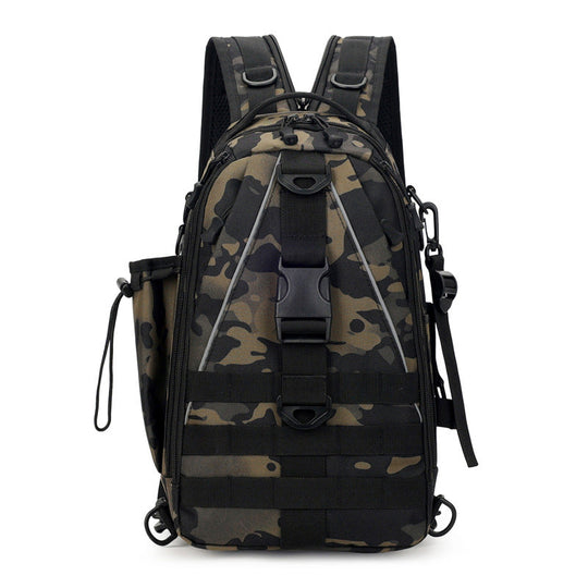 Unisex Monitaskuinen Sling-reppu Taktisella Ilmeellä 3