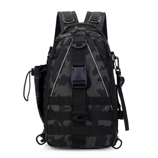 Unisex Monitaskuinen Sling-reppu Taktisella Ilmeellä 7
