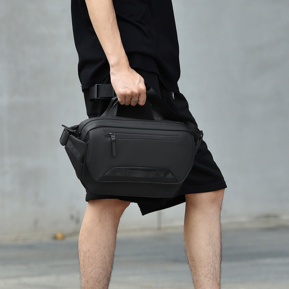 Unisex Monitoiminen Sling Laukku Modernilla Designilla 2