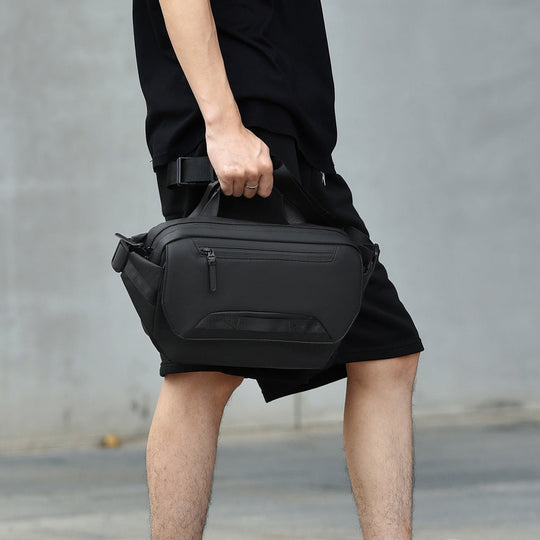 Unisex Monitoiminen Sling Laukku Modernilla Designilla 2
