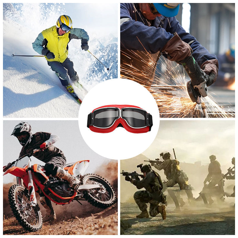 Unisex Moottoripyörälasit Retrotyyli 2