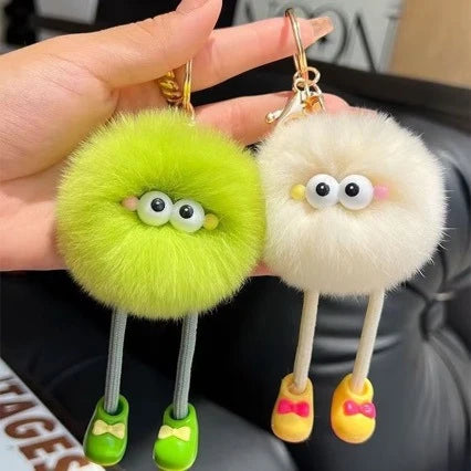 Unisex Pehmohahmo Avaimenperä Jaloilla Leikkisä Design 3