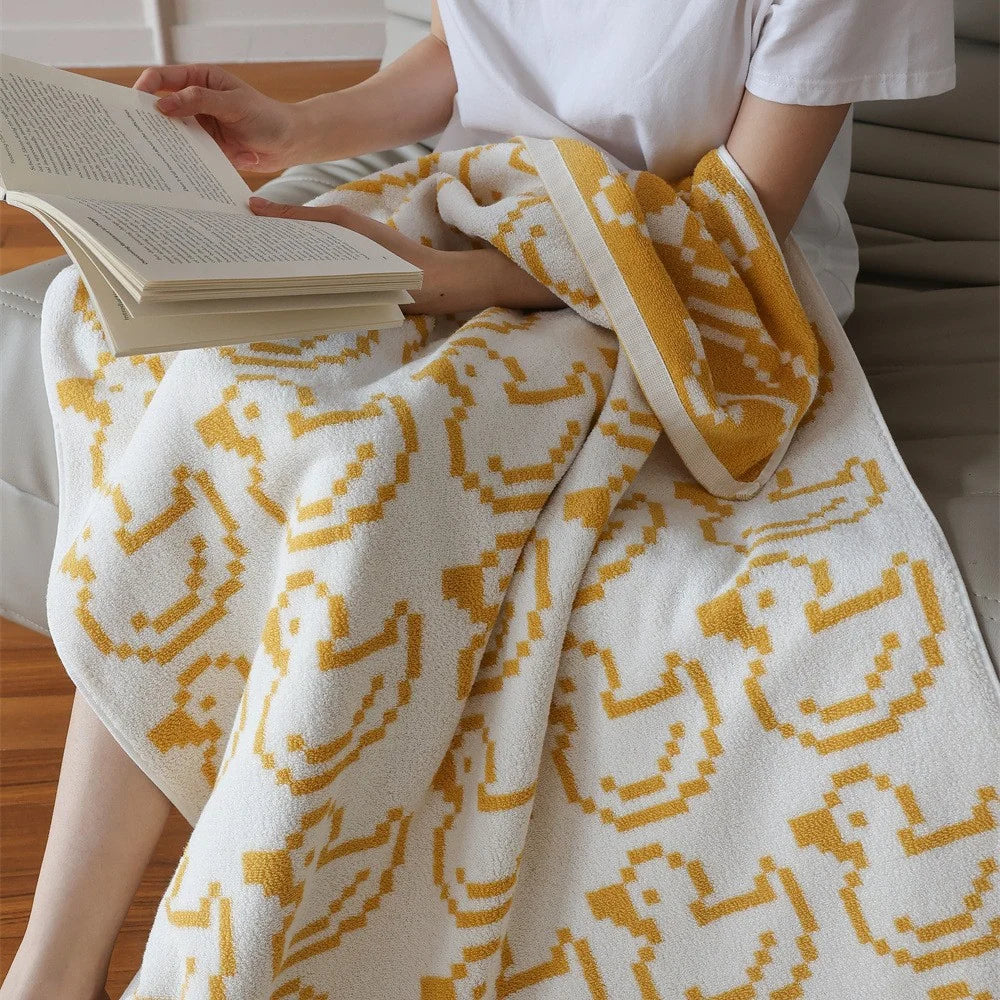 Unisex Peitto Jacquard-kuviolla Pehmeällä Fleecevuorilla 1