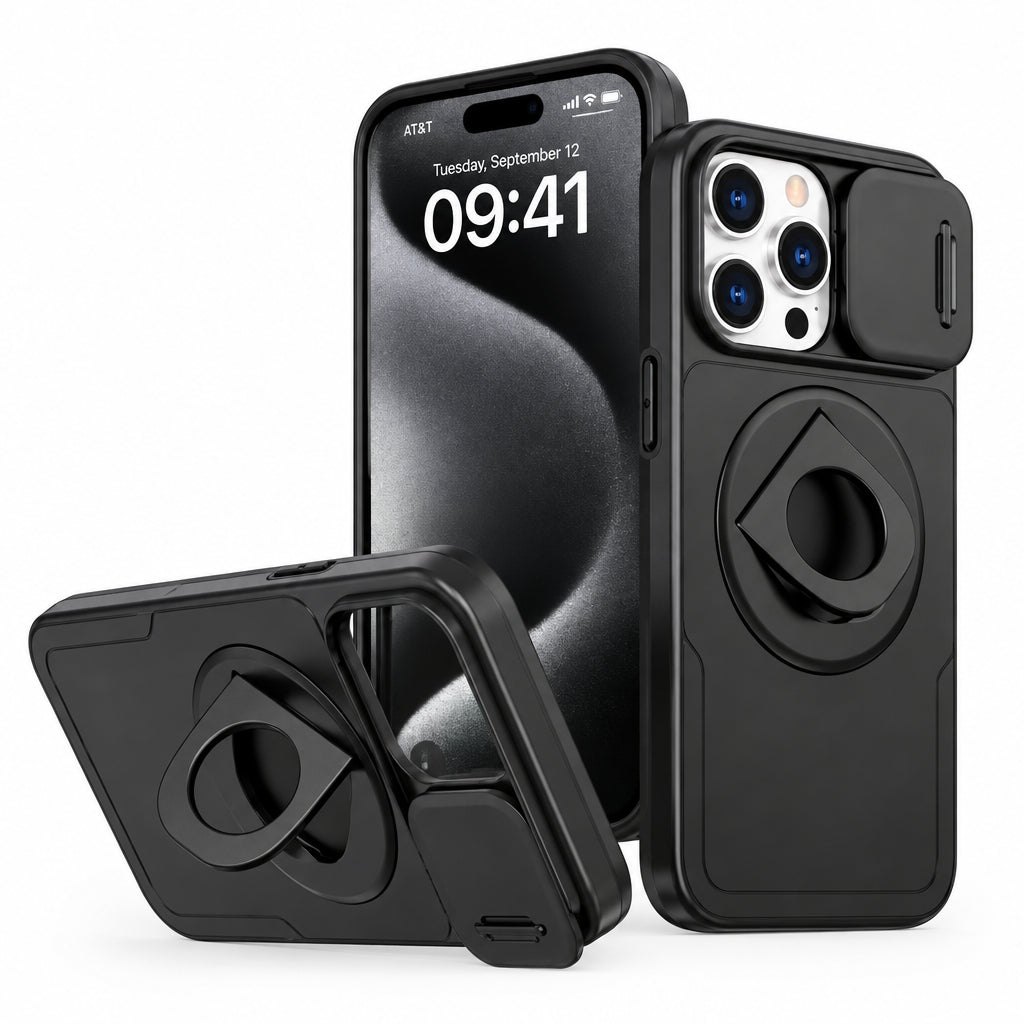Unisex Phone Case With Integrated Stand and Magnetic Attachment 0