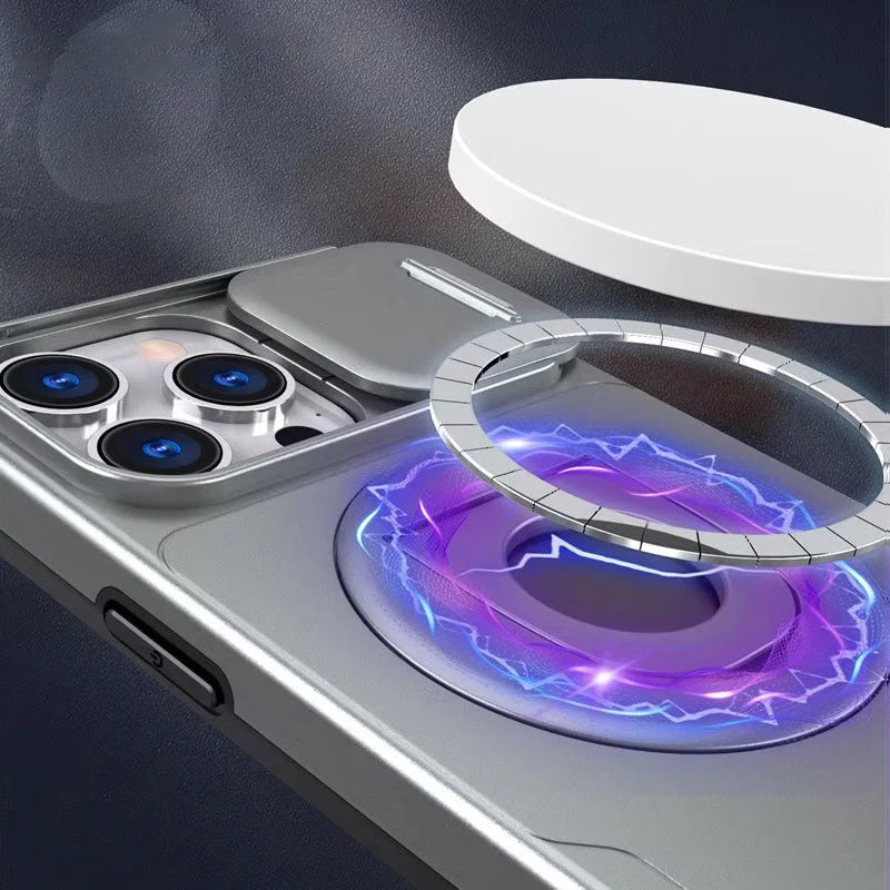 Unisex Phone Case With Integrated Stand and Magnetic Attachment 1