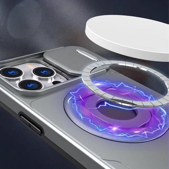 Unisex Phone Case With Integrated Stand and Magnetic Attachment 1