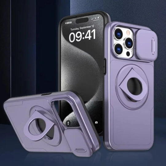 Unisex Phone Case With Integrated Stand and Magnetic Attachment 10