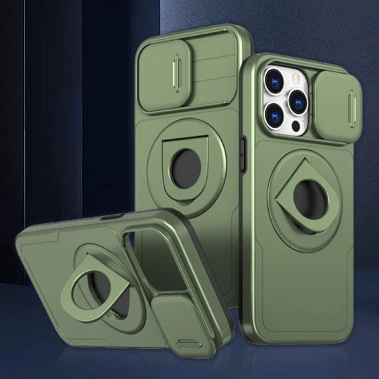 Unisex Phone Case With Integrated Stand and Magnetic Attachment 11