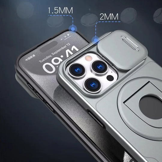 Unisex Phone Case With Integrated Stand and Magnetic Attachment 3