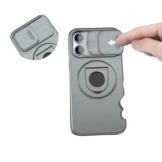 Unisex Phone Case With Integrated Stand and Magnetic Attachment 4