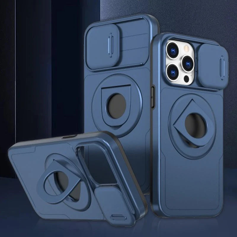 Unisex Phone Case With Integrated Stand and Magnetic Attachment 8