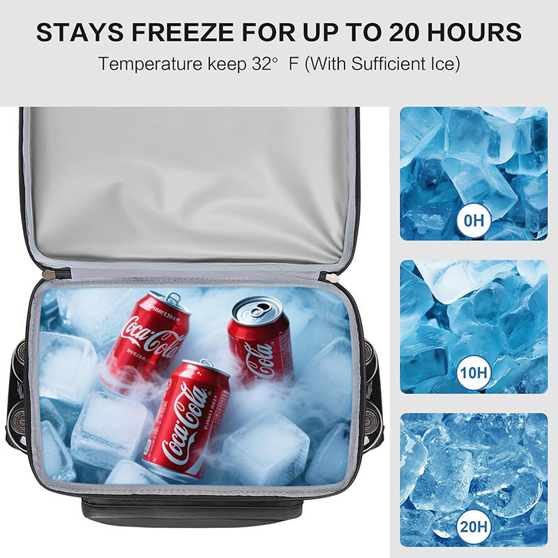 Unisex Picnic Cooler -eristetty reppu ulkoiluun 4