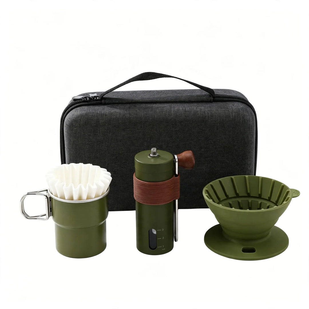 Unisex Pour-Over Kahvisetti Kannettava Minimalistinen 0