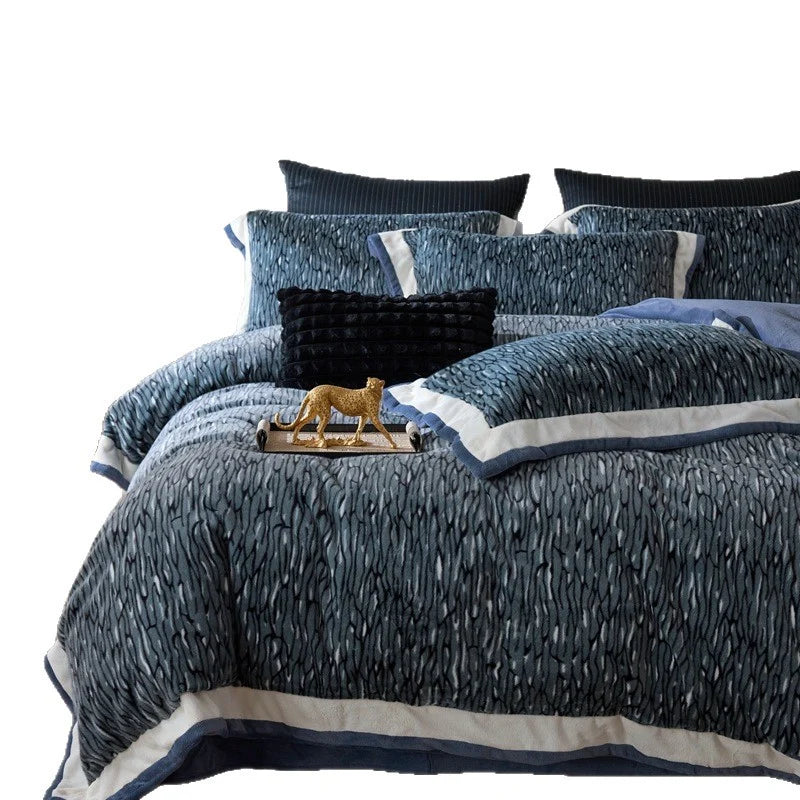 Unisex Pussilakanasetti Käännettävä Mikropehmoinen 5