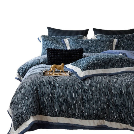 Unisex Pussilakanasetti Käännettävä Mikropehmoinen 5
