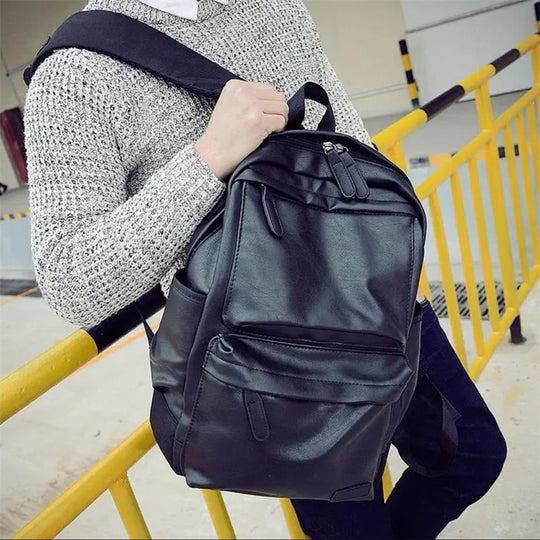 Unisex Reppu Urban Tyylillä ja Käytännöllisillä Osastoilla 5