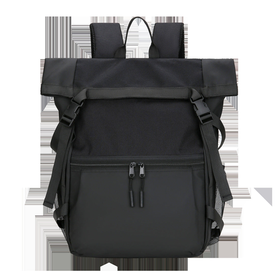 Unisex Roll-Top Expedition Reppu Monikäyttöinen Kaupunkiin ja Luontoon 0