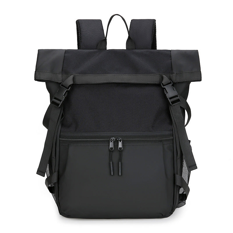 Unisex Roll-Top Expedition Reppu Monikäyttöinen Kaupunkiin ja Luontoon 3