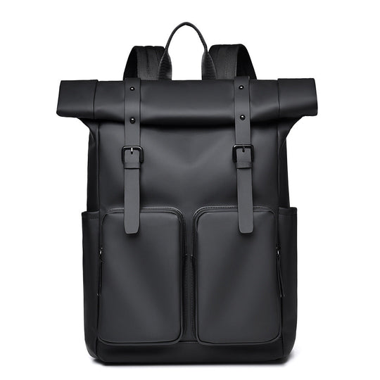 Unisex Roll-Top Kaupunkireppu Vedenpitävällä Suojauksella 0