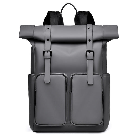 Unisex Roll-Top Kaupunkireppu Vedenpitävällä Suojauksella 4