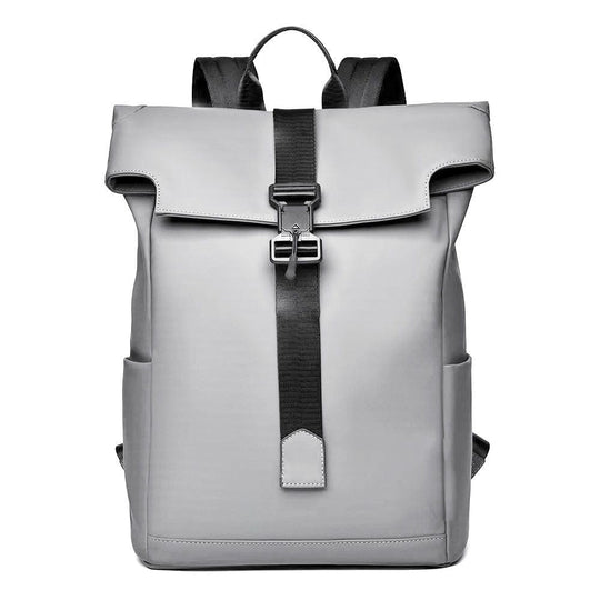 Unisex Rolltop-reppu monipuolisilla lokeroilla ja modernilla designilla 7
