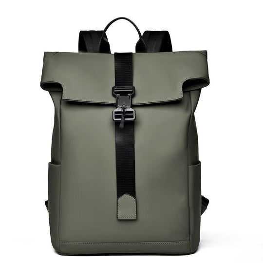 Unisex Rolltop-reppu monipuolisilla lokeroilla ja modernilla designilla 8