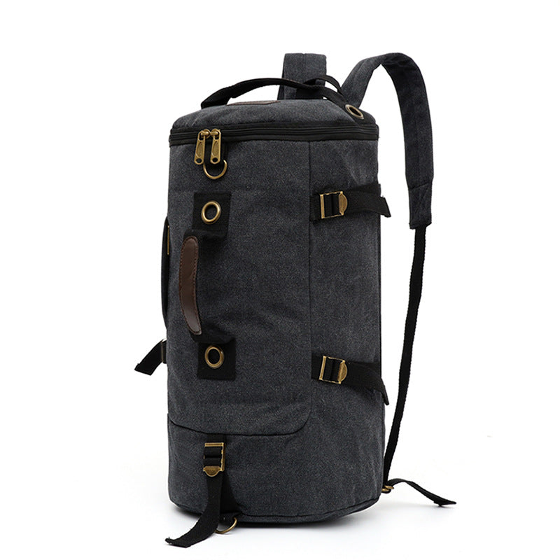 Unisex Rolltop-reppu monitoiminen käytännöllinen malli 0