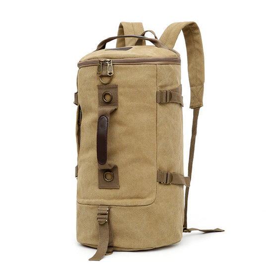 Unisex Rolltop-reppu monitoiminen käytännöllinen malli 2