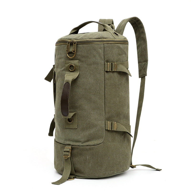 Unisex Rolltop-reppu monitoiminen käytännöllinen malli 5
