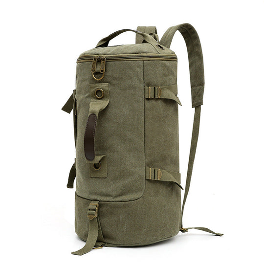 Unisex Rolltop-reppu monitoiminen käytännöllinen malli 5
