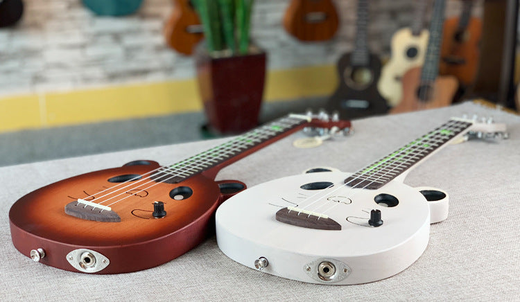 Unisex Sähköinen Ukulele Leikkisällä Muotoilulla 1