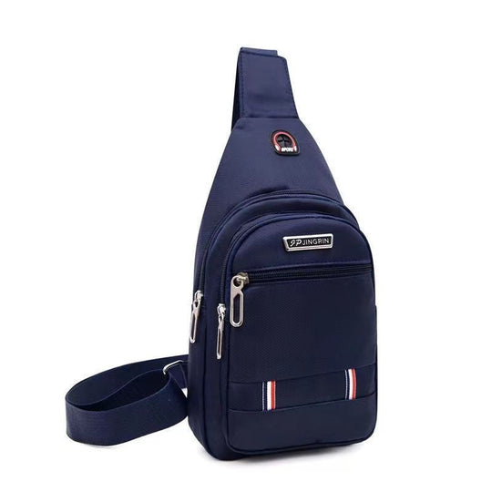 Unisex Sling-Reppu Monipuolisilla Lokeroilla Moderni ja Käytännöllinen 0