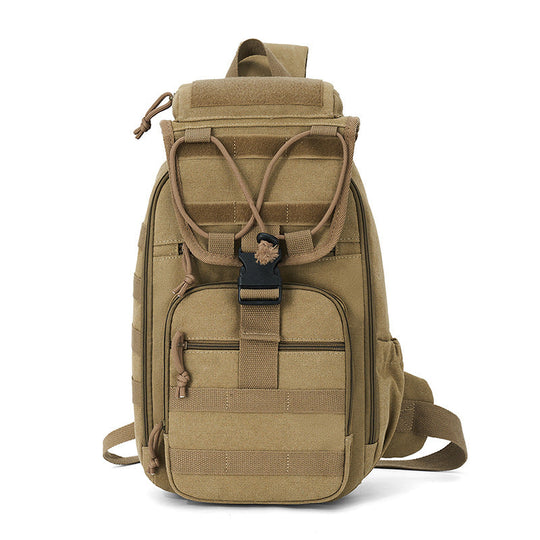 Unisex Sling-reppu Monikäyttöinen Taktinen Design 6
