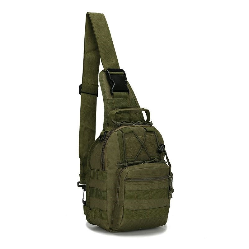 Unisex Sling-reppu Monitoimilokerolla Käytännölliseen Arkeen 0