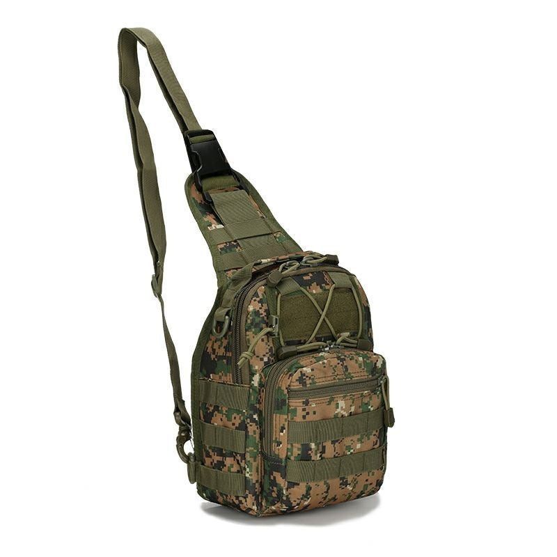 Unisex Sling-reppu Monitoimilokerolla Käytännölliseen Arkeen 6