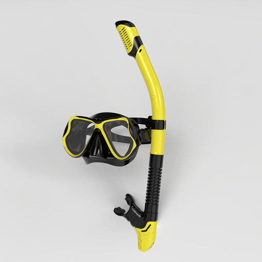 Unisex Snorkkelimaski Ergonomisella Istuvuudella ja Laajalla Näkökentällä 0