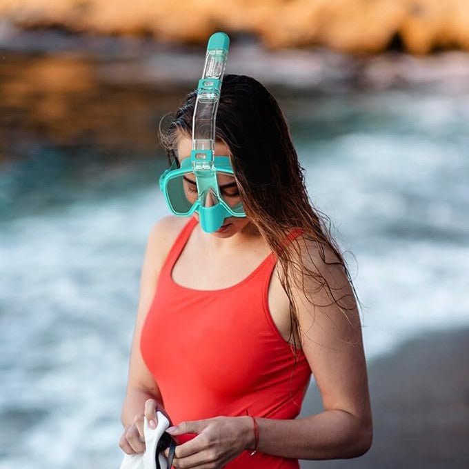 Unisex Snorkkelimaski Integroiduilla Uimalaseilla 1