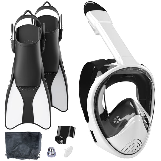 Unisex Snorkkelisarja Kokonaamarilla ja Evillä 0