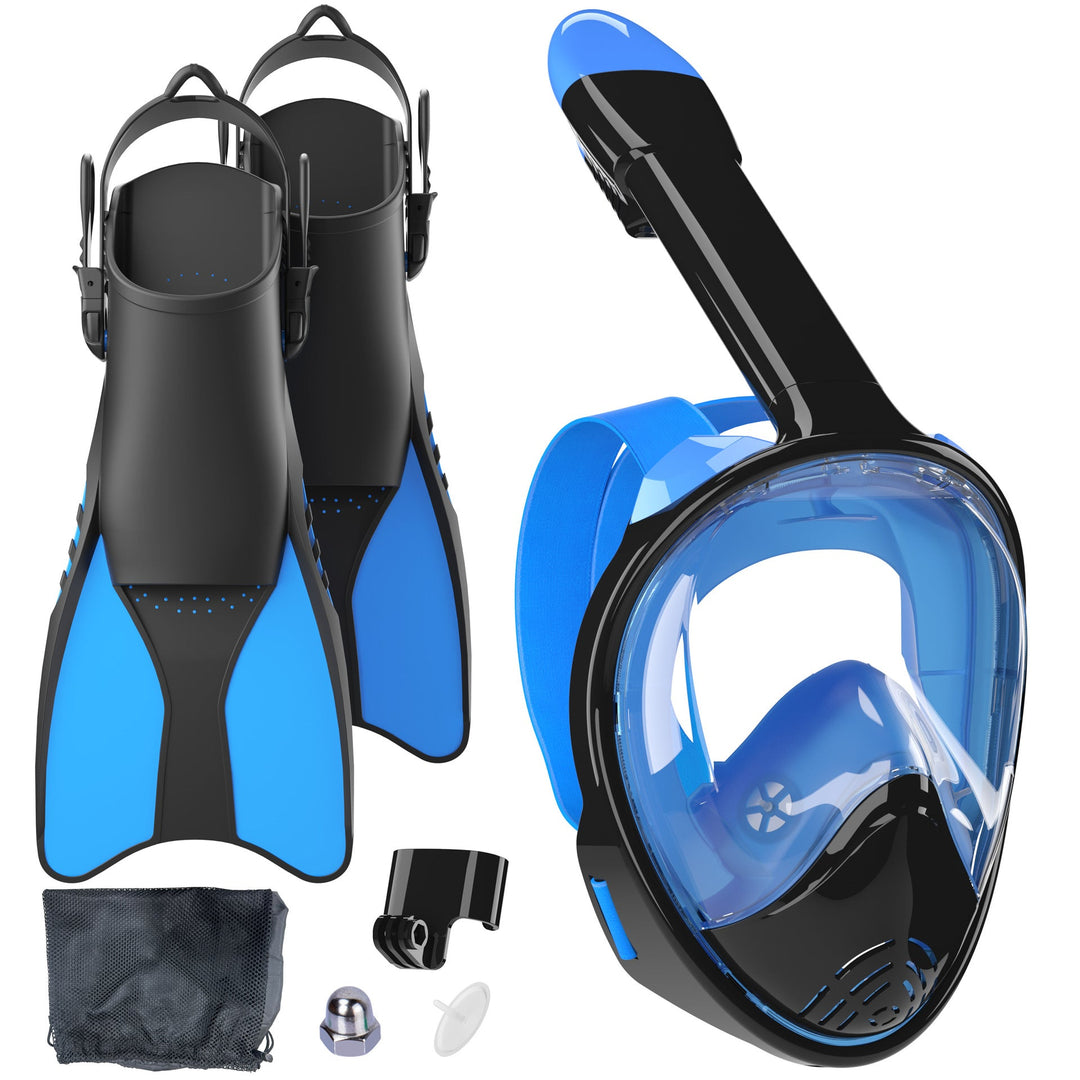 Unisex Snorkkelisarja Kokonaamarilla ja Evillä 3