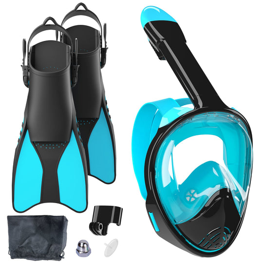 Unisex Snorkkelisarja Kokonaamarilla ja Evillä 4