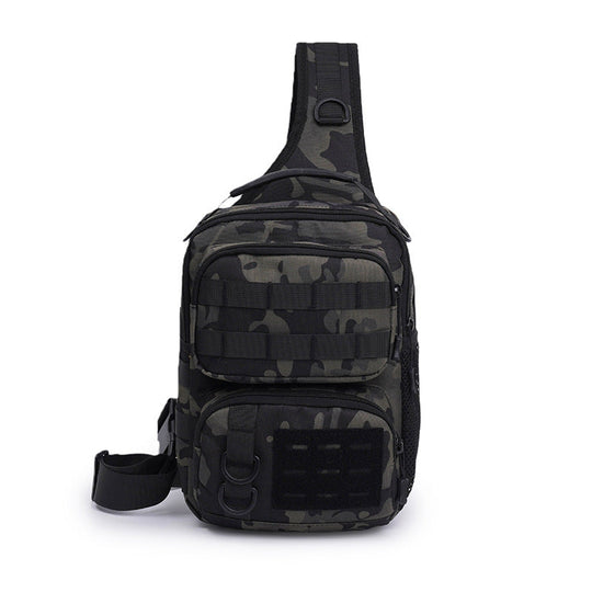 Unisex Tactical Sling Bag Monipuolinen Käytännöllinen 3